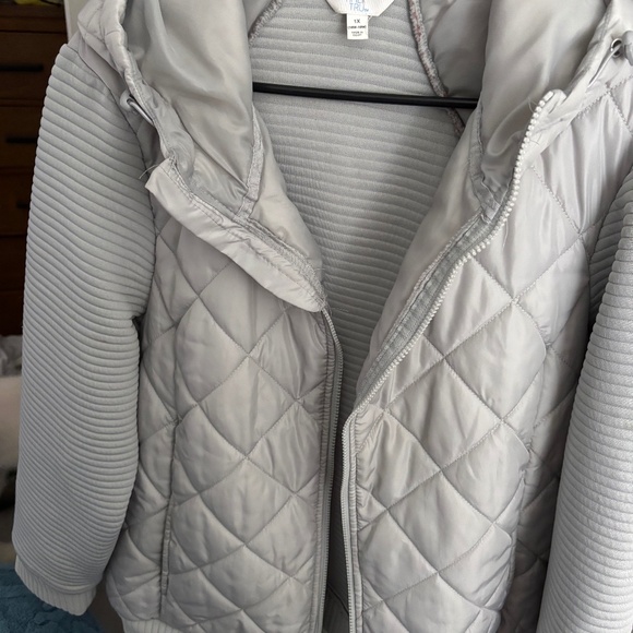 Time Tru puffer jacket with hood - Picture 1 of 2